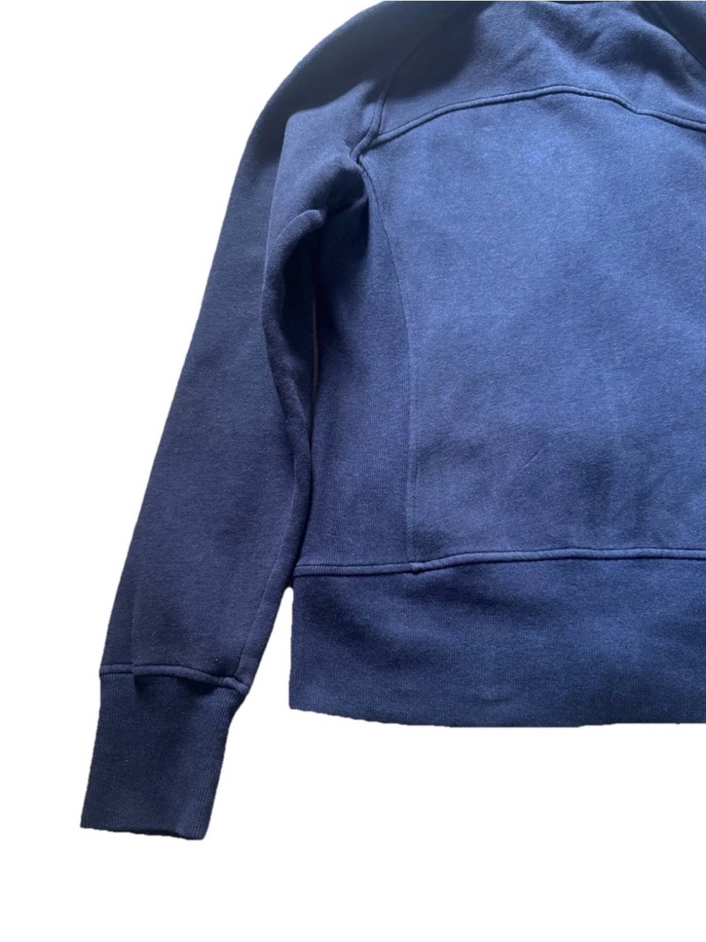 lululemon athletica Scuba Hoodie Full Zip Womens Navy Hoodie Jacket size 10 - Picture 6 of 6